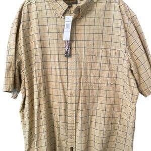 VTG Timberland button down  short sleeve.